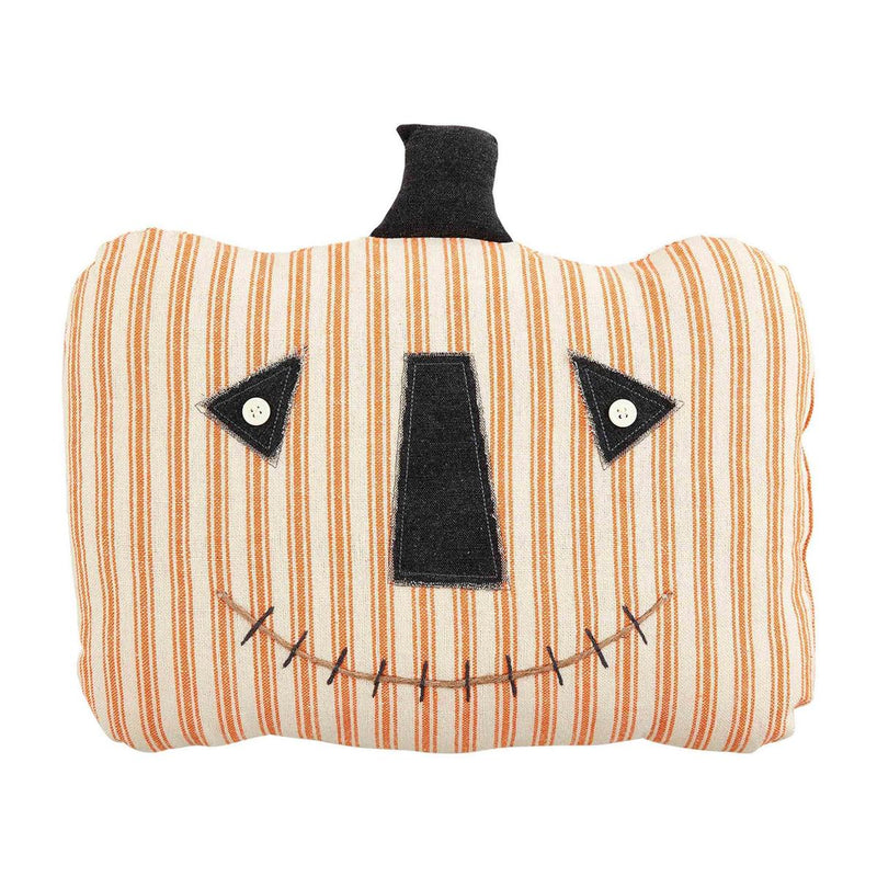 Button Jack-O-Lantern Pillow