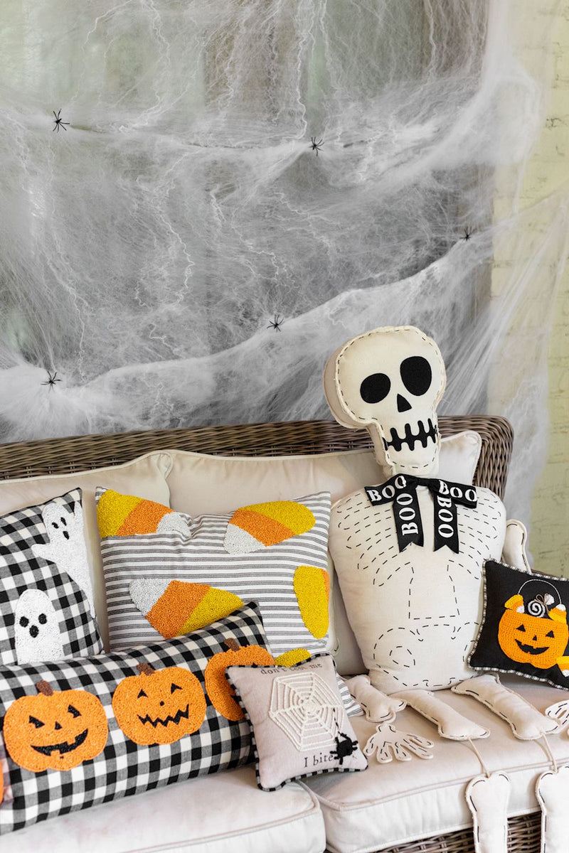 Halloween Beaded Pillow