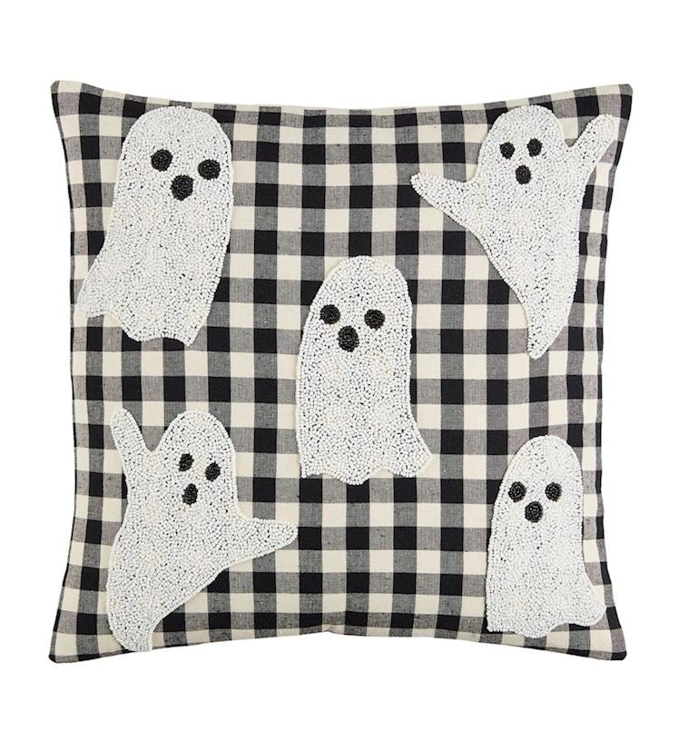 Halloween Beaded Pillow