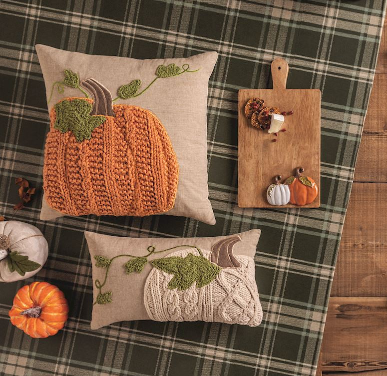 Pumpkin Vine Pillow