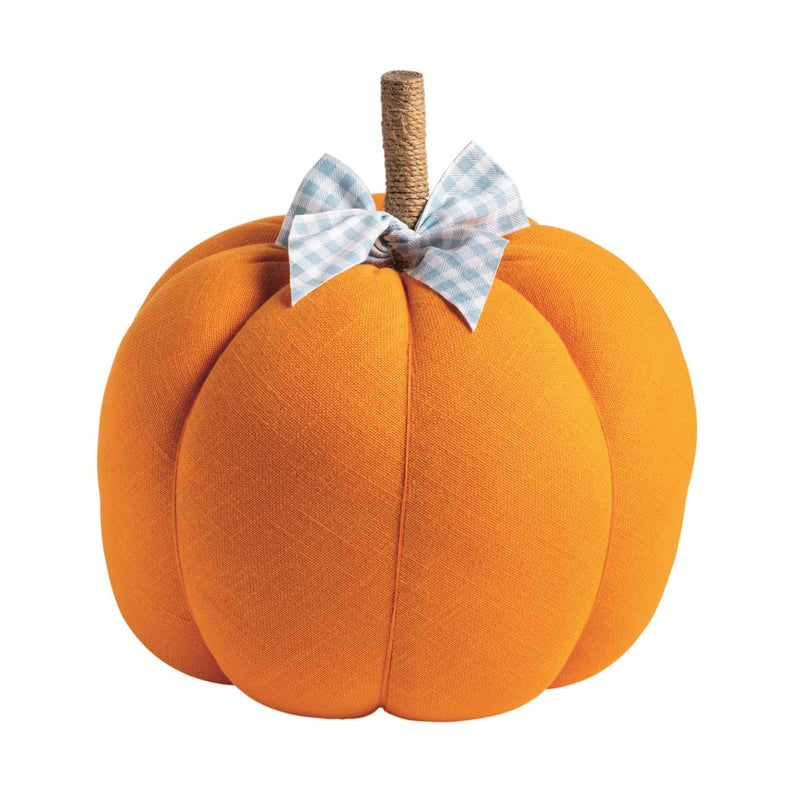 Patterned Fabric Pumpkin