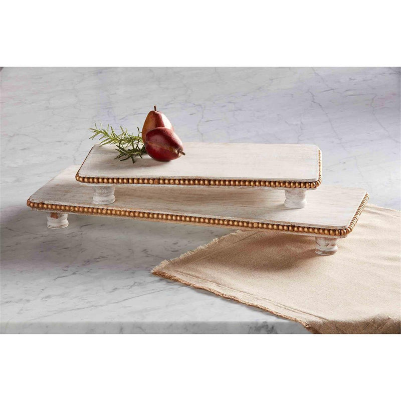 Gold Beaded Serving Board
