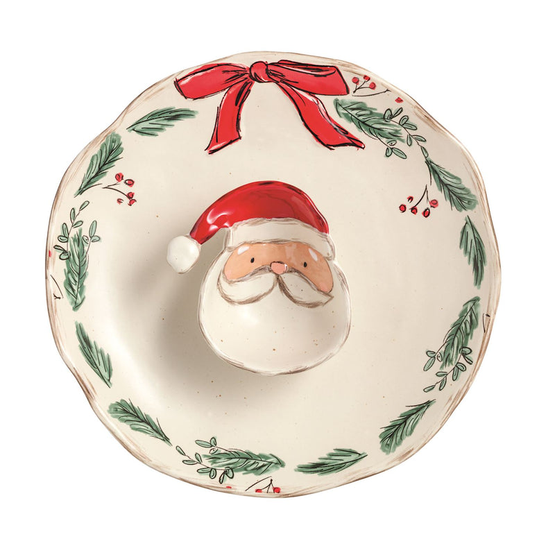 Farm Christmas Chip & Dip Set