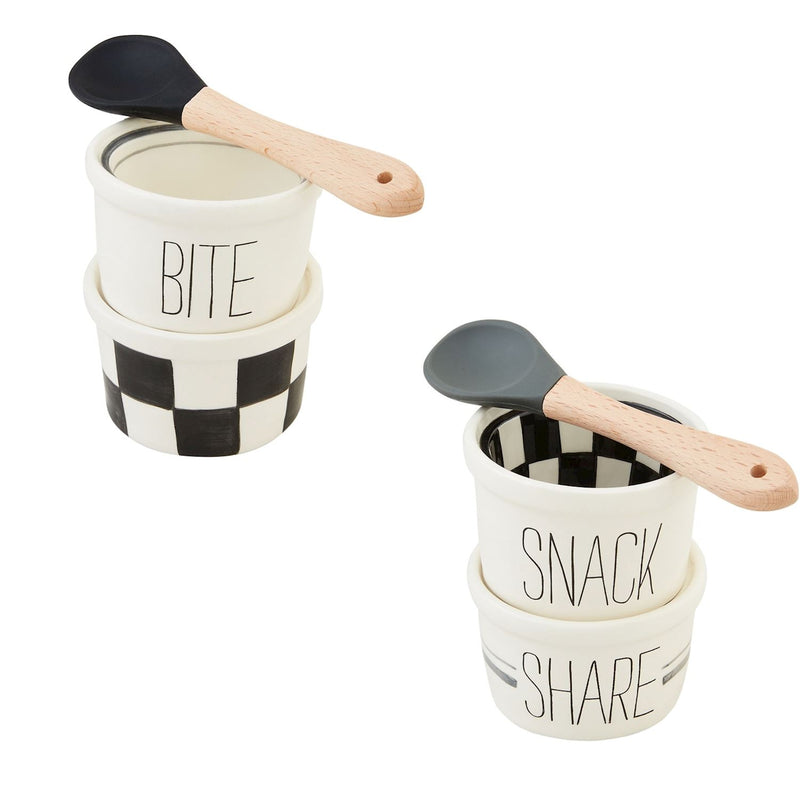 Checkered Tidbit Set