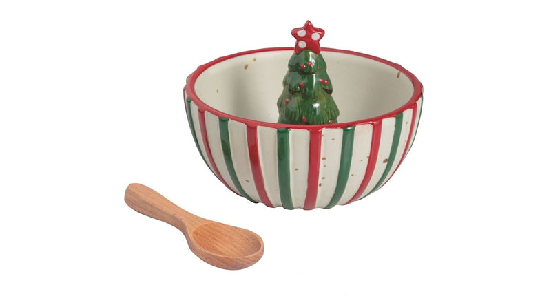 Farm Christmas Candy Dish