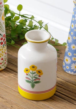 Scattered Petals Bud Vase