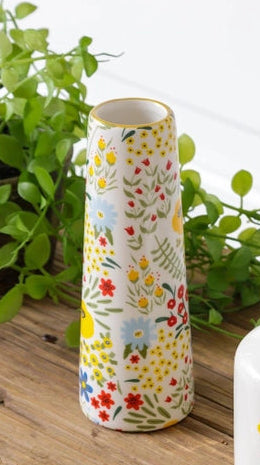 Scattered Petals Bud Vase