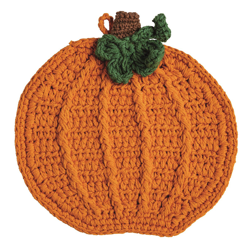 Crochet Pumpkin Trivet