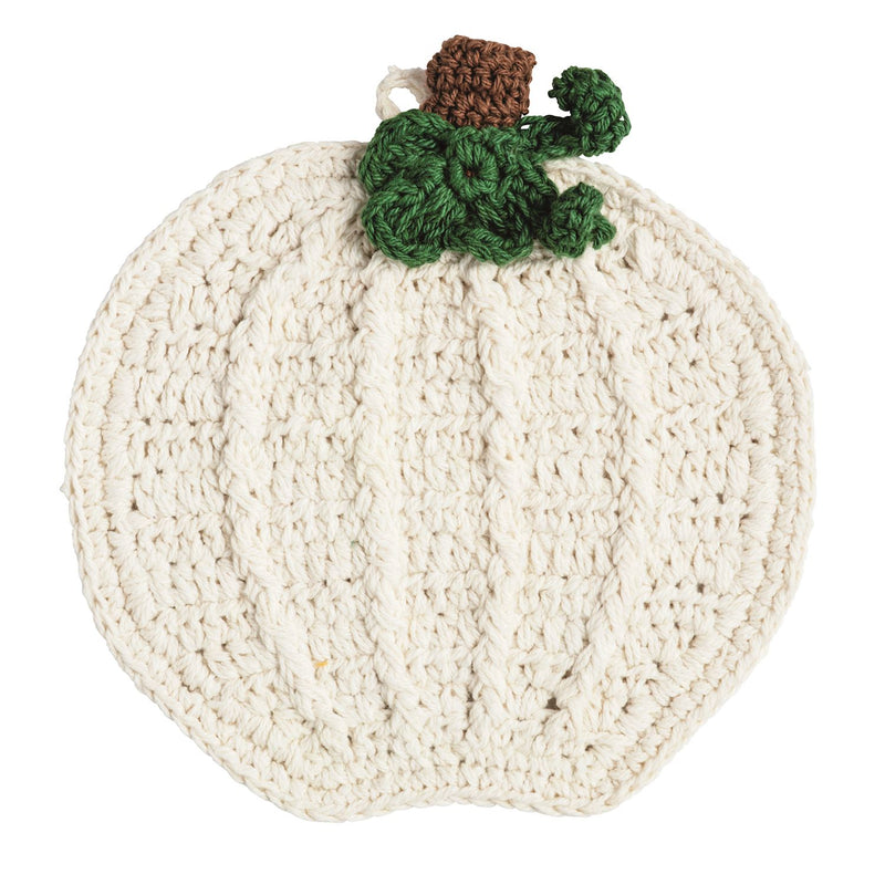 Crochet Pumpkin Trivet