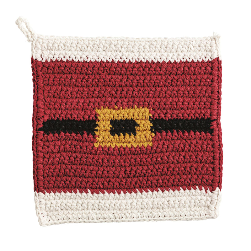 Christmas Crochet Trivet