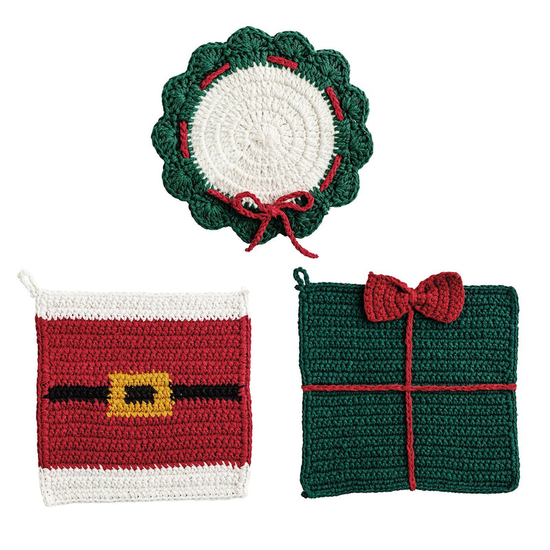 Christmas Crochet Trivet