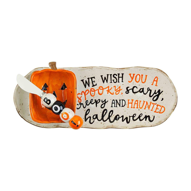 HALLOWEEN TRAY & DIP SETS