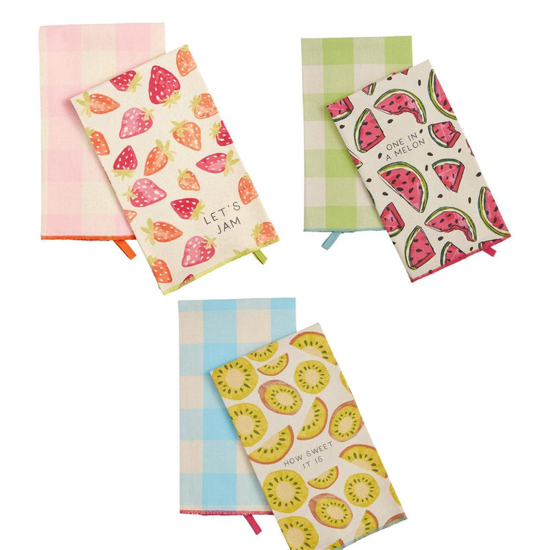 Colorful Fruit Towel Set