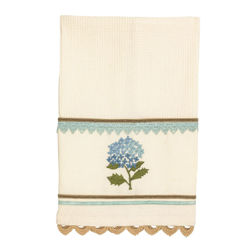 Flower Embroidery Towel