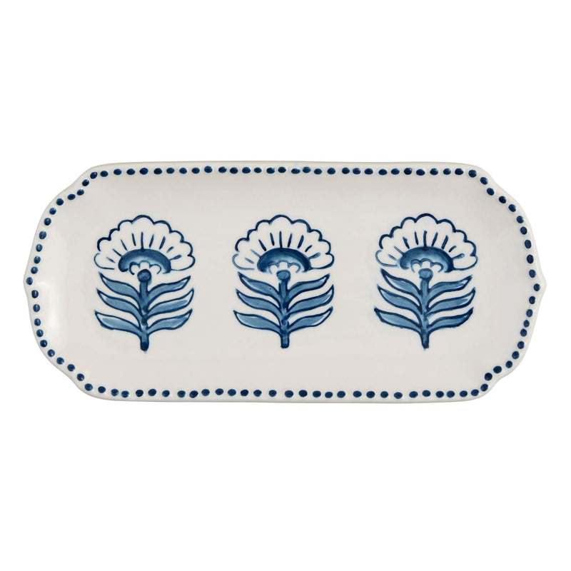 Block Print Everything Tray