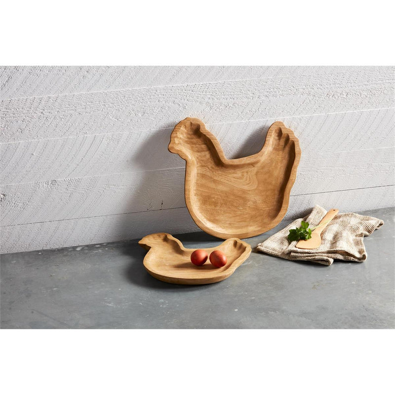 Wood Hen Tray