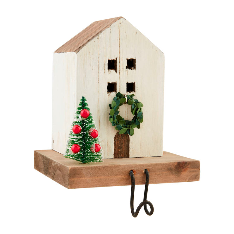 Light Up Christmas House Stocking Holder