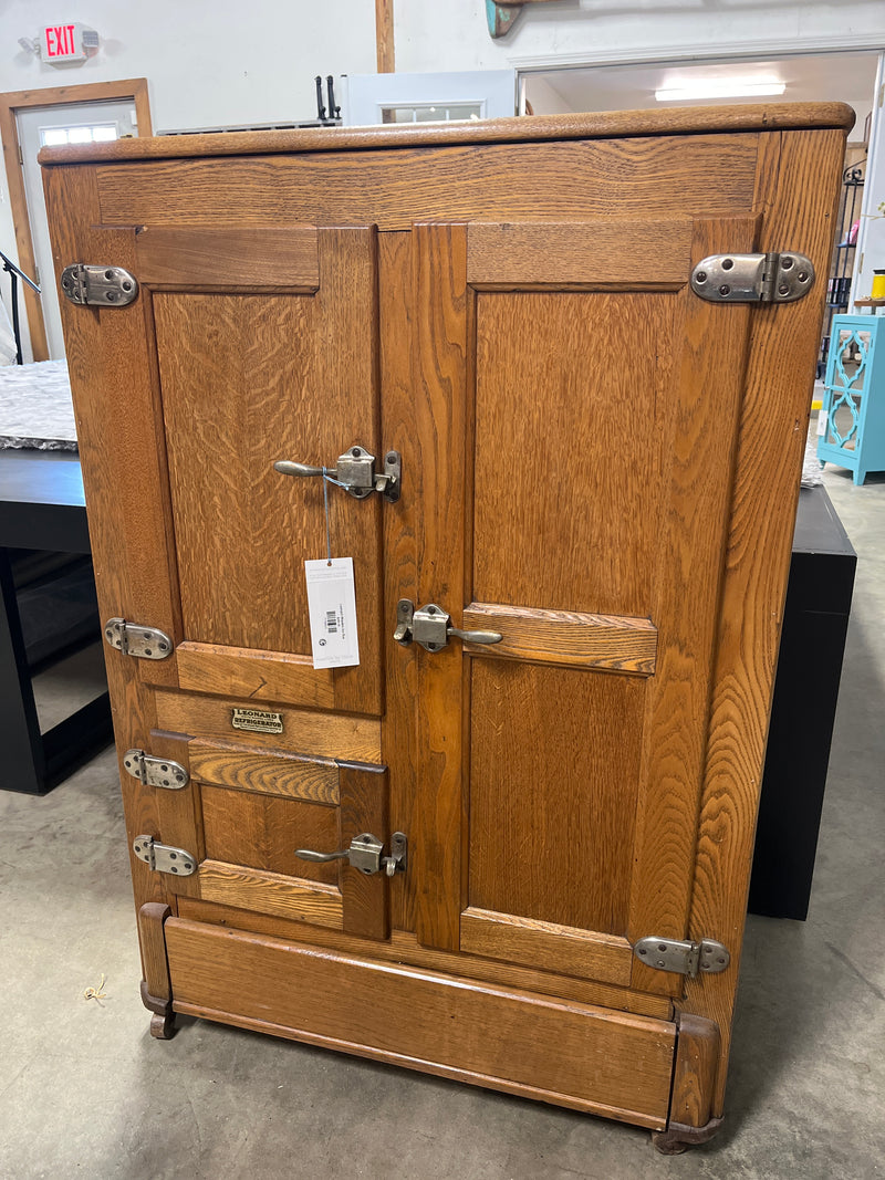 Leonard Wooden Ice Box