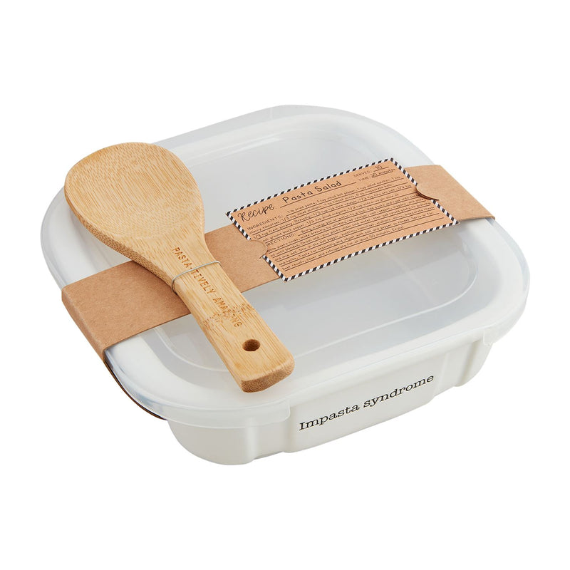Ceramic Lidded Pasta Salad Dish
