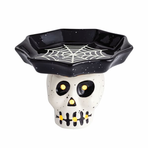 Pumpkin LED Candy Pedestal
