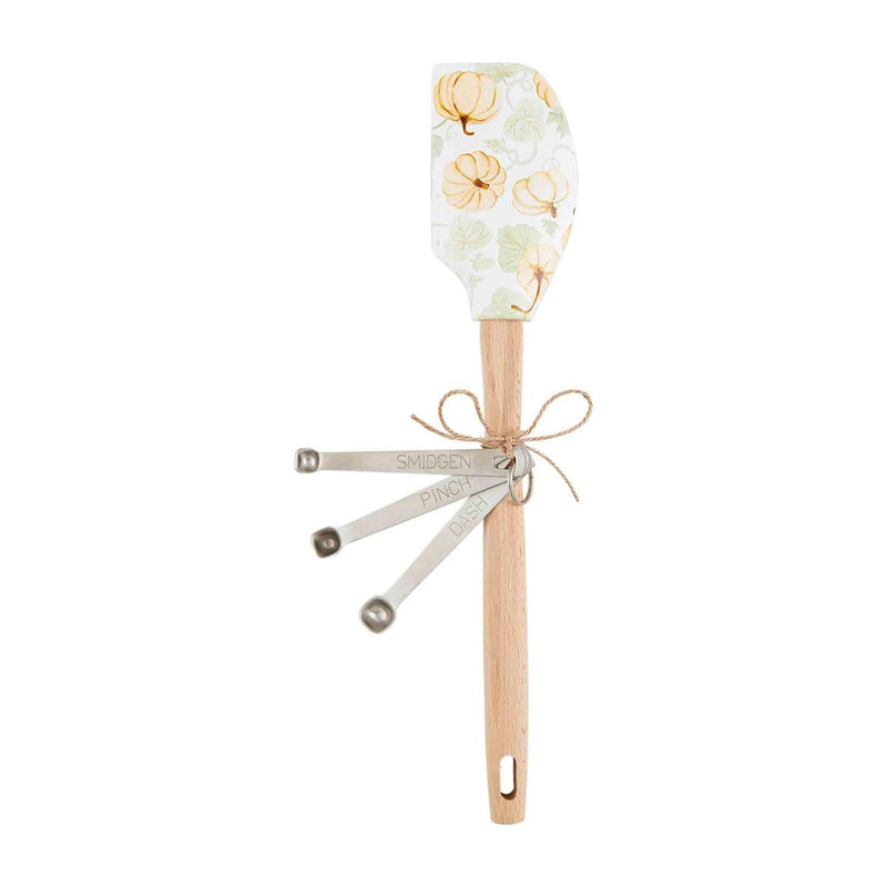Fall Spatula & Measuring Spoon Set