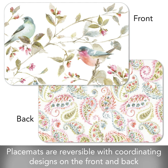 Beautiful Romance Reversible Plastic Placemat