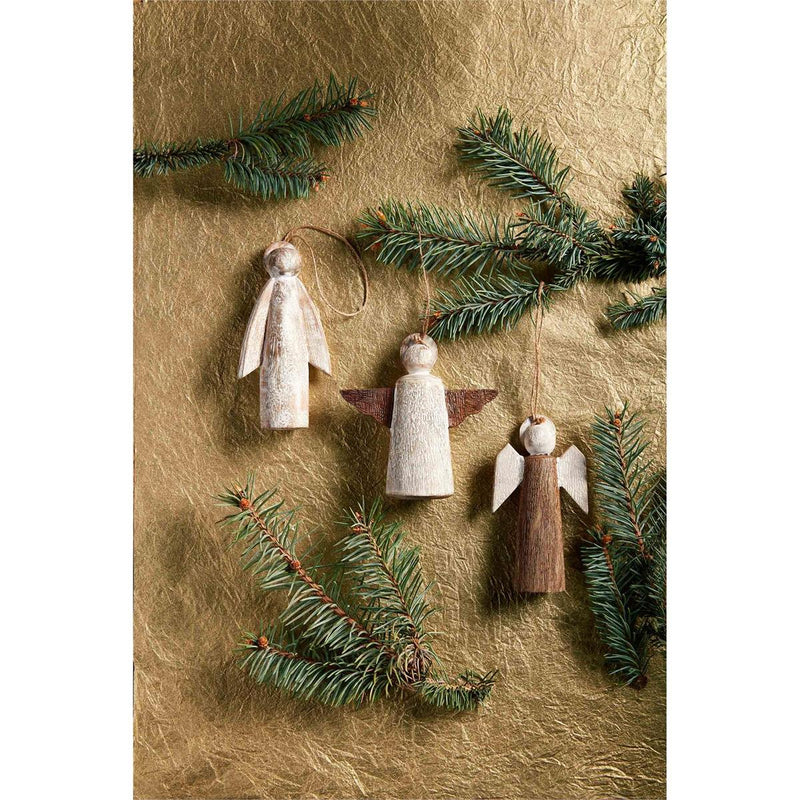 Carved Angel Ornament