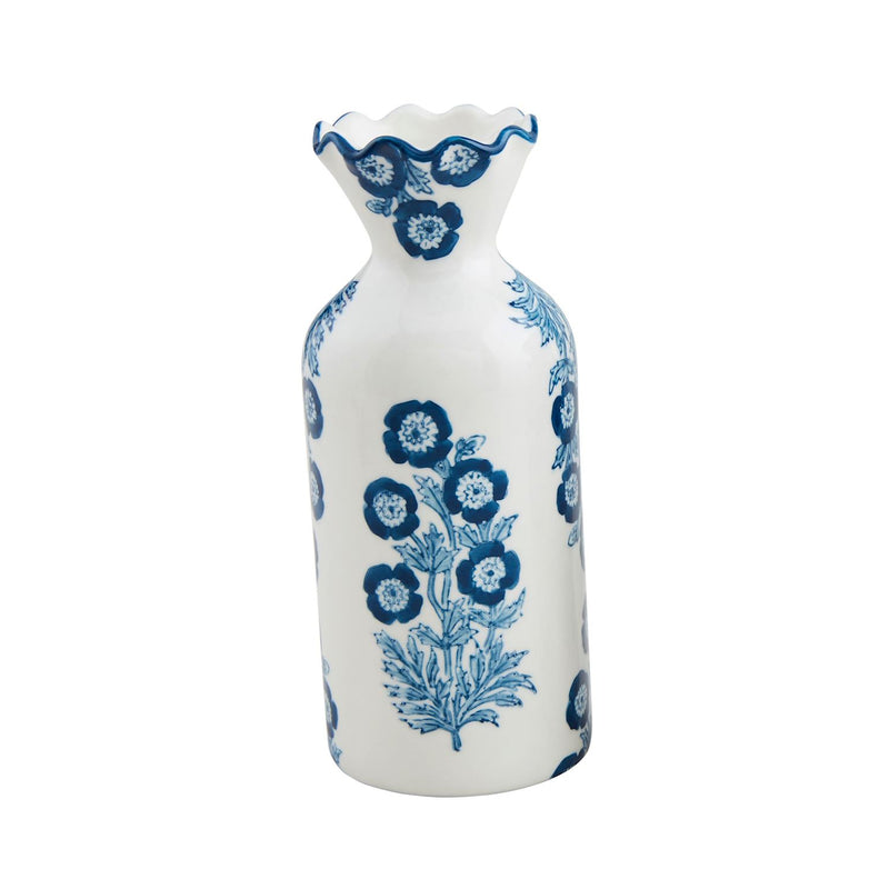 Block Print Bud Vase