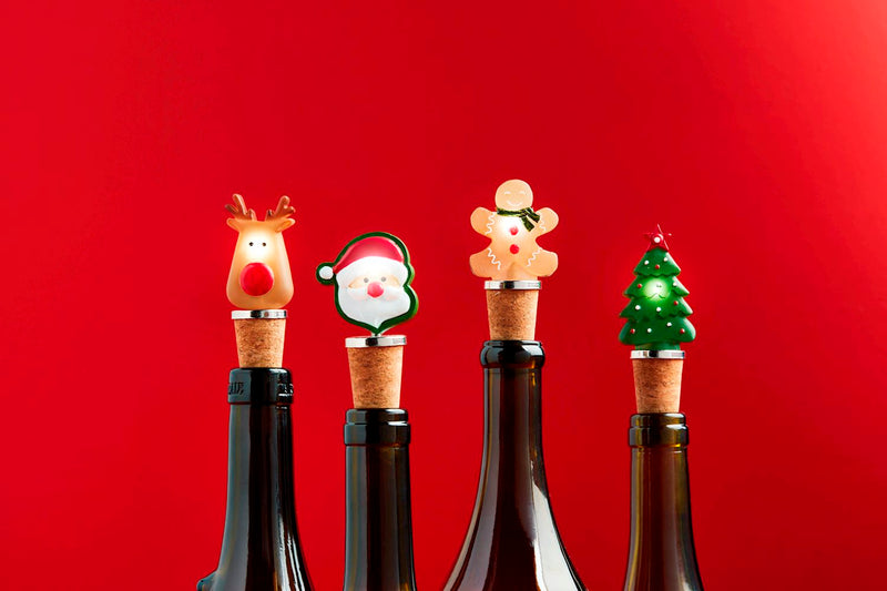 Christmas Light Up Bottle Stopper