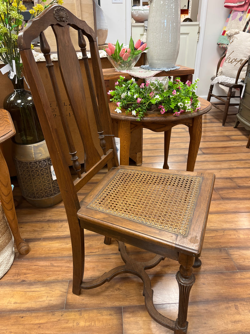 Nice Antique Cane Bottom Chair
