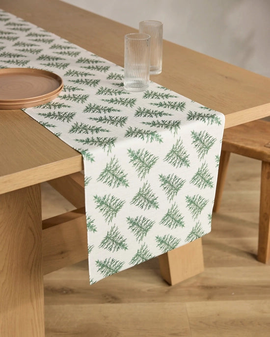 Geometry Table Runner - Cedar
