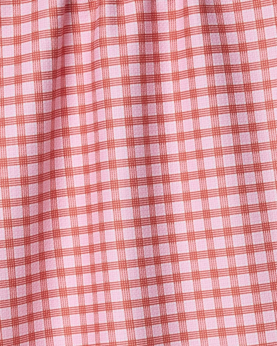 Geometry Tea Towel - Cupids Plaid
