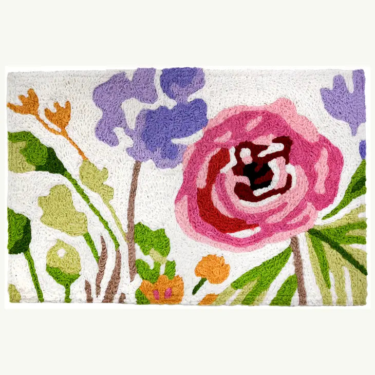 Happy Flowers Jellybean® Rug 20" X 30" - Garden