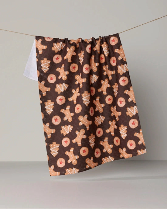 Geometry Tea Towel - Holiday Cookies