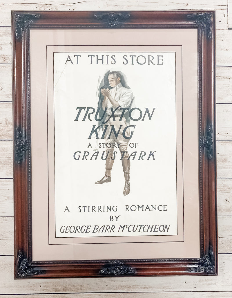 Framed Artwork - Book Promotion - Truxton King