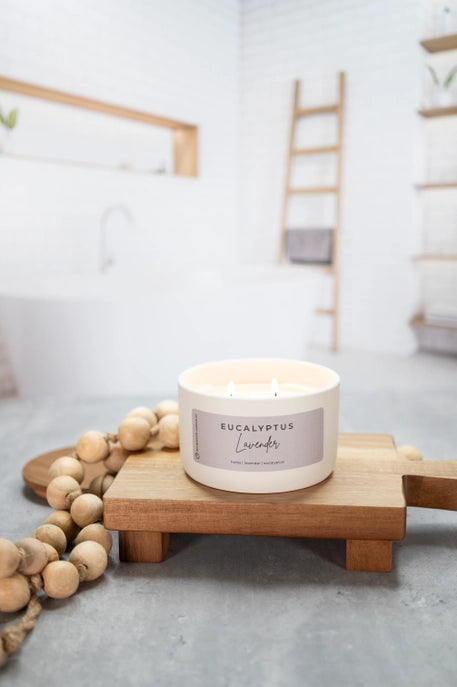 Milkhouse Statement Candle - Eucalyptus Lavender