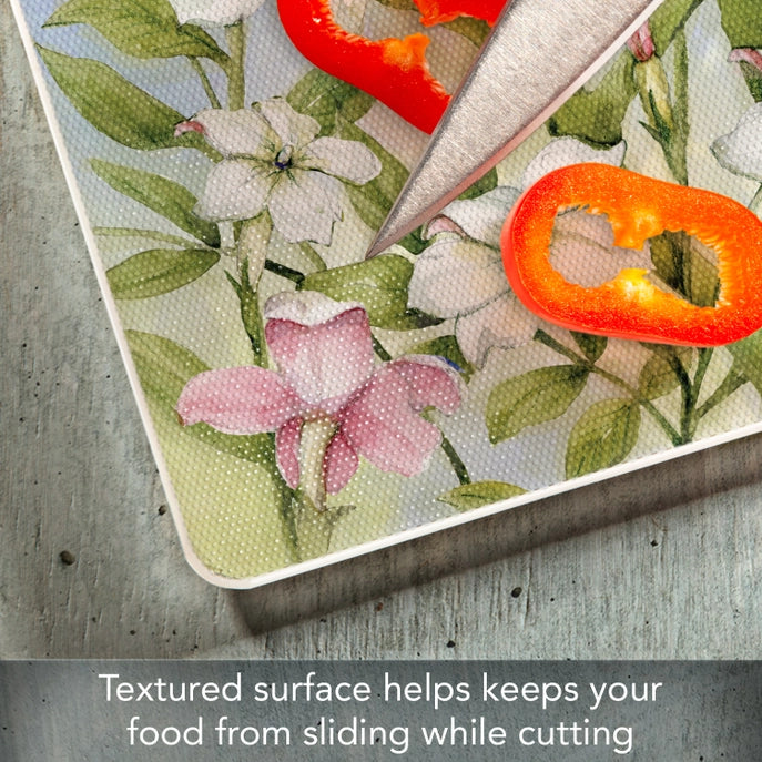 Nature's Grace 15x12 Tempered Glass Cutting Board