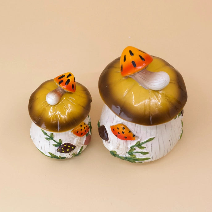 Merry Mushroom Inspired 70's Hand Painted Set