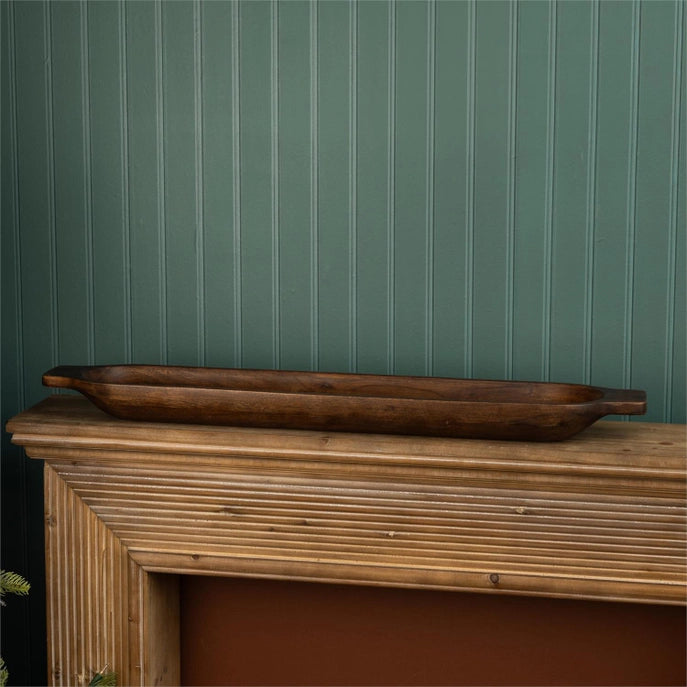 Acacia Trough Bowl
