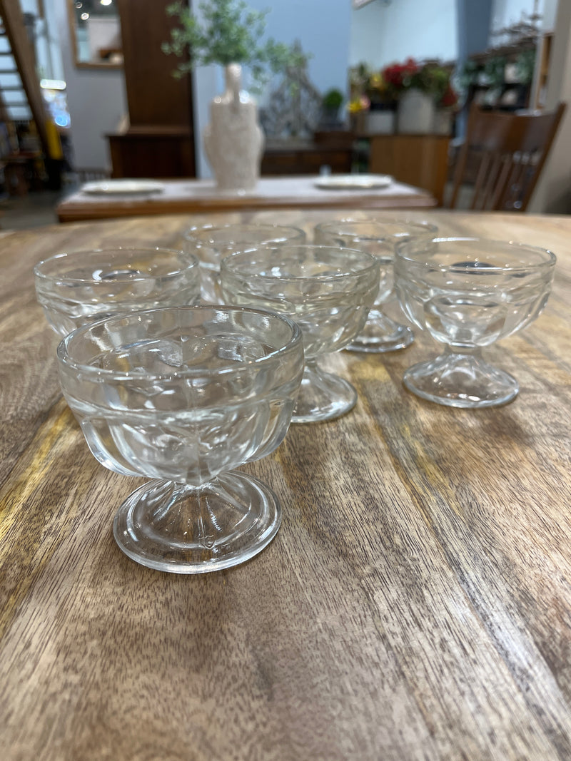 Vintage Ice Cream Glassware