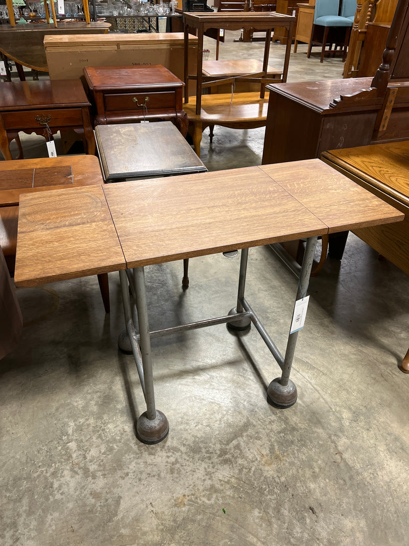 Rolling Table w/ Drop Leaves (PRINTER TABLE?)