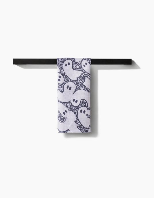 Geometry Tea Towel - Swirling Ghosts