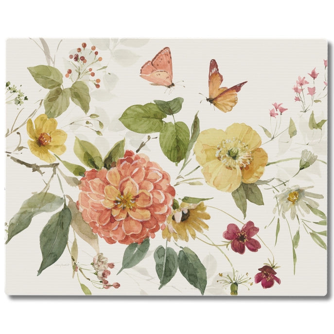 Blessed by Nature 15x12 Tempered Glass Cutting Board