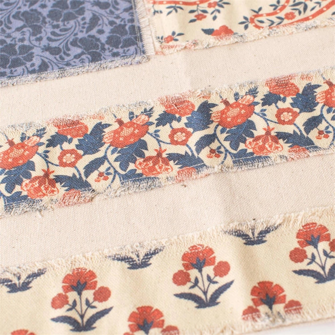 Patchwork American Flag Placemat