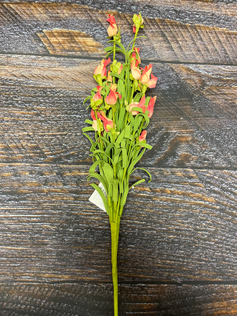 17" Floral Bush