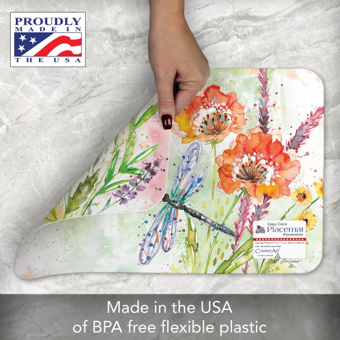 Fanciful Flight Reversible Plastic Placemat