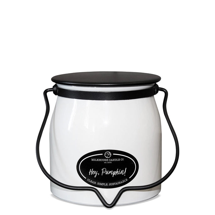 Milkhouse Butter Jar Candle - Hey, Pumpkin!