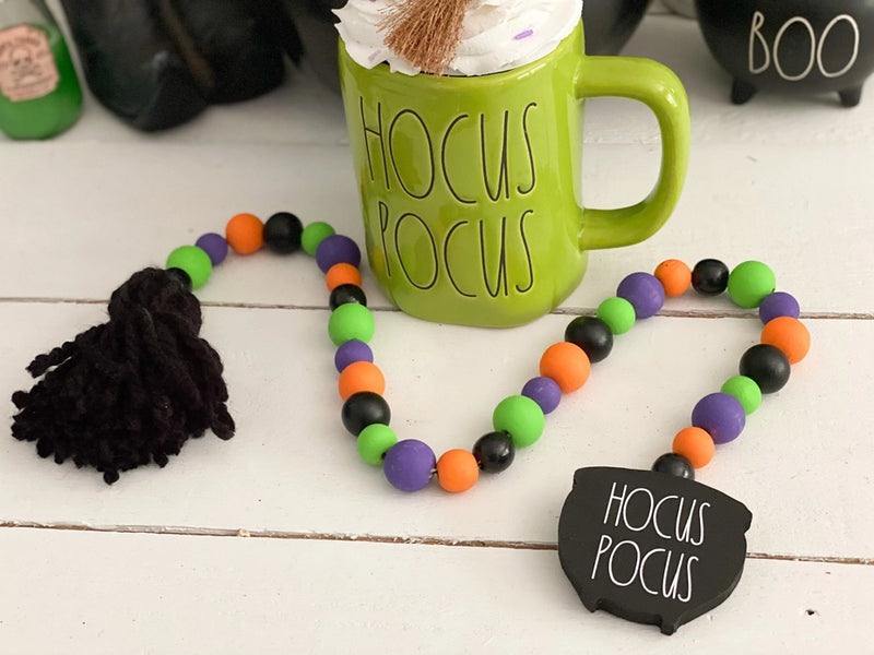 Hocus Pocus Beaded Garland