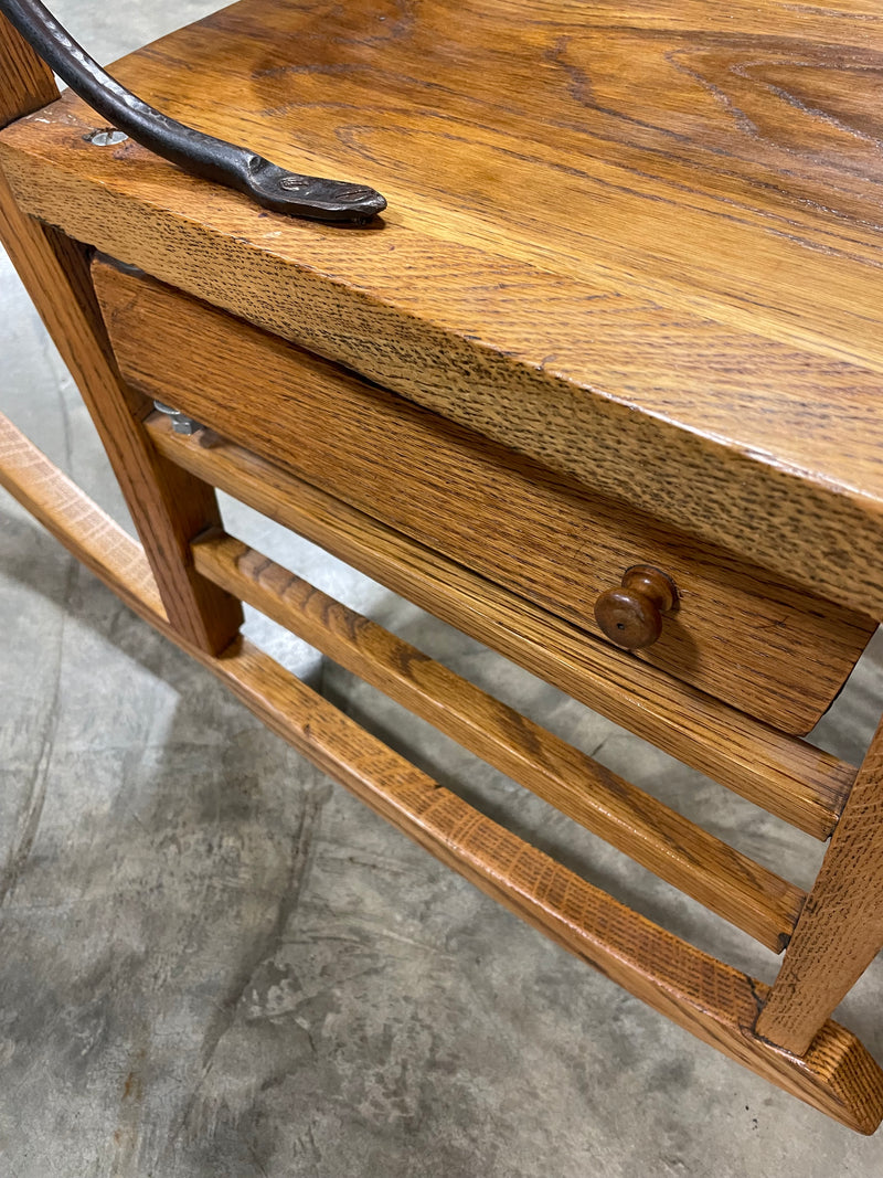 Sewing Rocker w Drawer