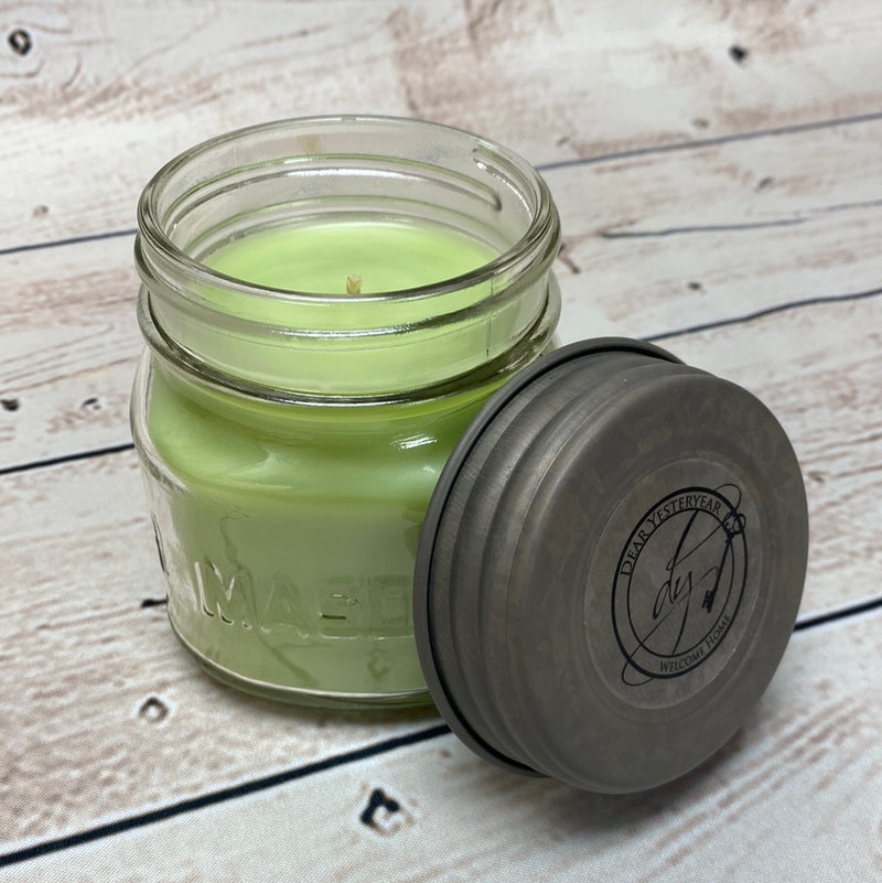 Mason Jar Scented Candle - Bamboo & Coconut